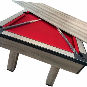 3in1 CAMDEN Pool Table Red
